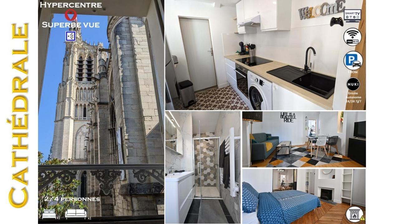 3 Appartements Premium Au Pied De La Cathedrale - Hypercentre Sens Exterior foto