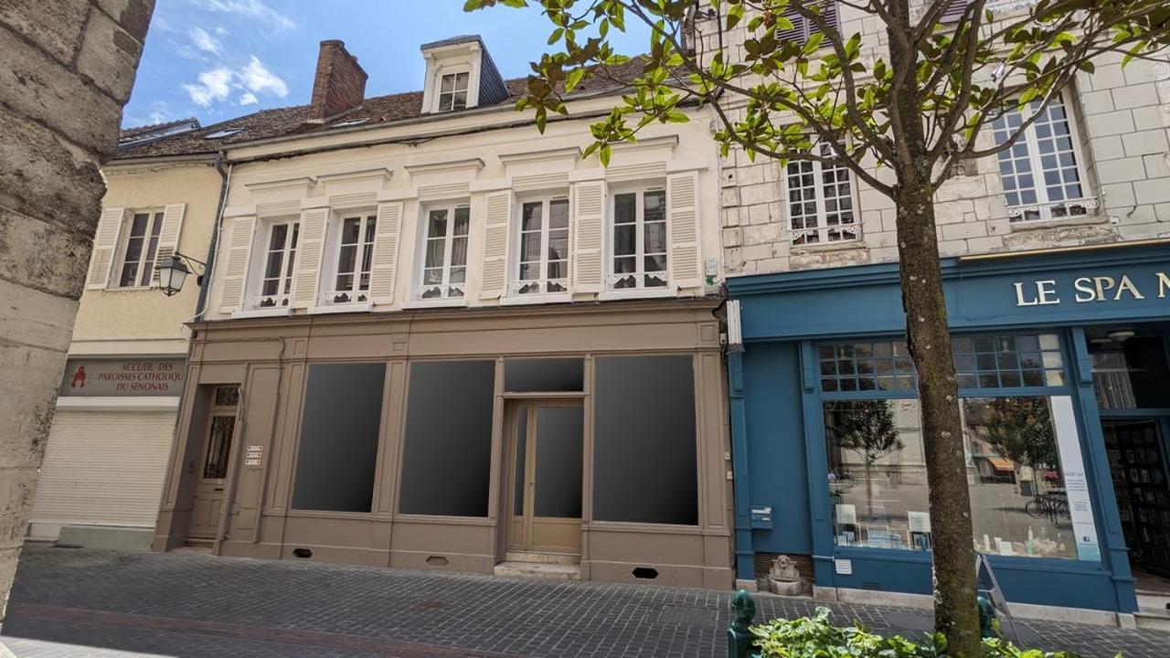 3 Appartements Premium Au Pied De La Cathedrale - Hypercentre Sens Exterior foto
