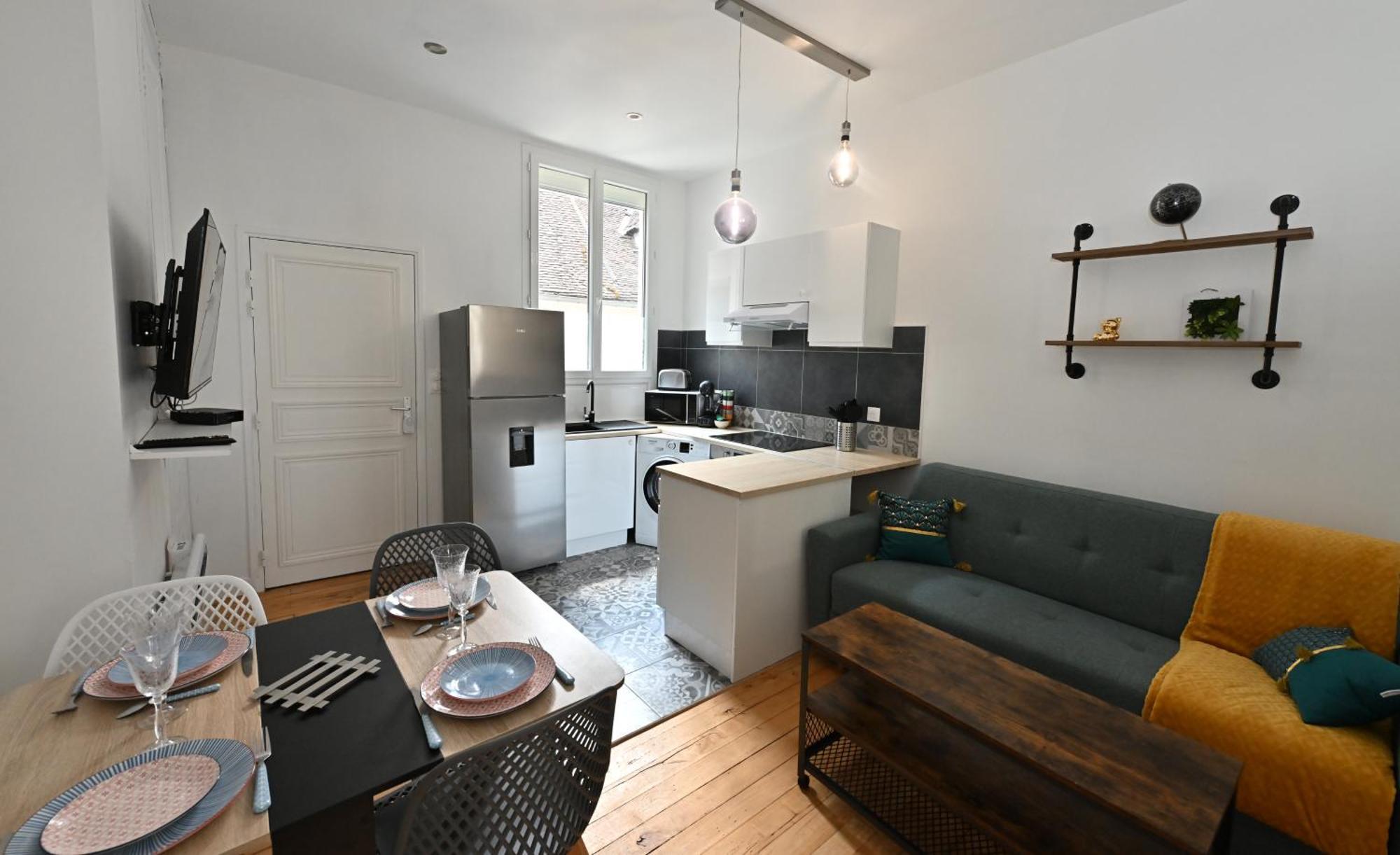 3 Appartements Premium Au Pied De La Cathedrale - Hypercentre Sens Exterior foto